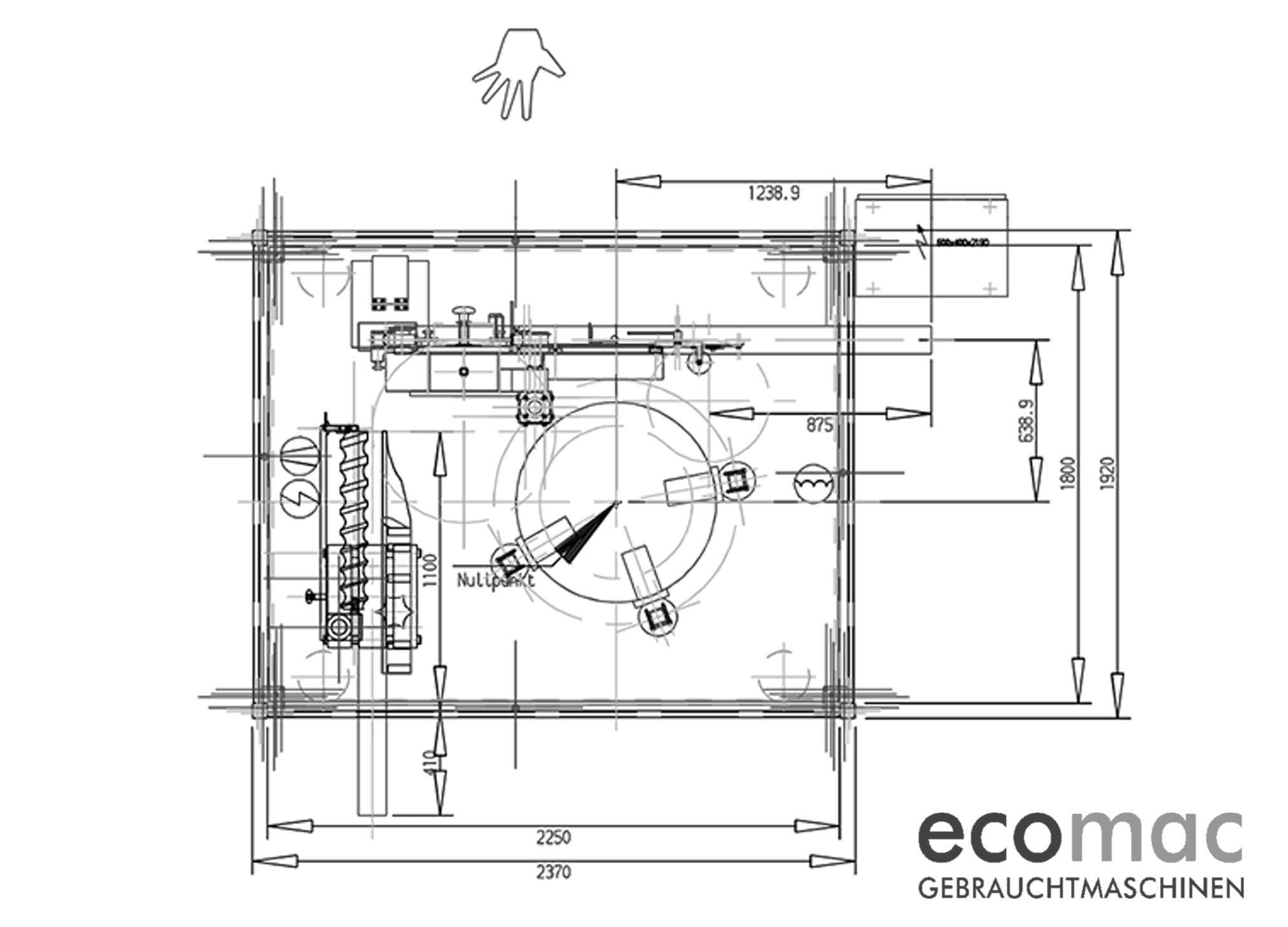 Gebrauchte Etikettiermaschine # 10-24984 - ecomac